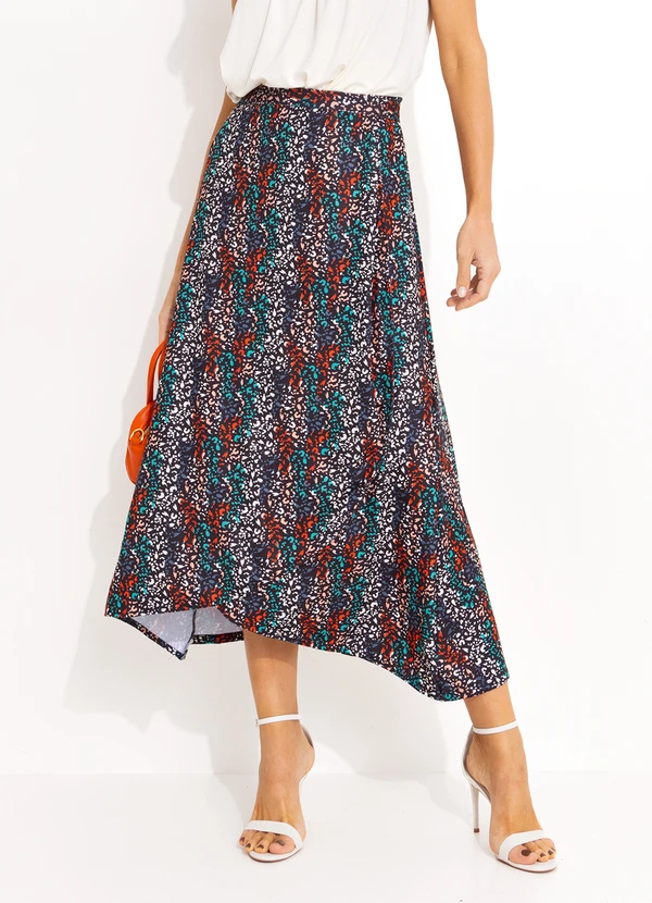 Quintess - Saia Envelope Onça Marrom com Amarração 3