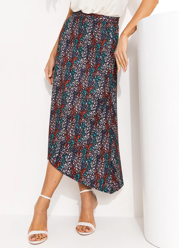 Quintess - Saia Envelope Onça Marrom com Amarração 4