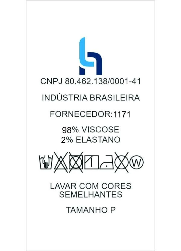 Bimini - Saia Estampado em Malha de Viscose 6