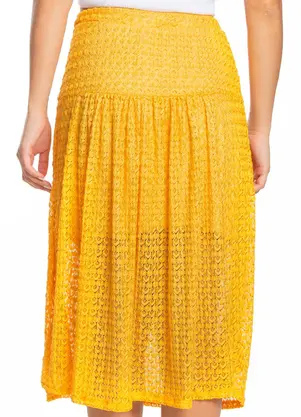 Endless - Saia Feminina Amarelo - ENDLESS