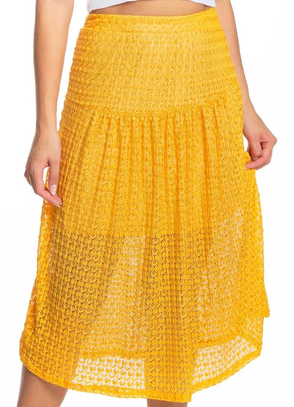 Endless - Saia Feminina Amarelo