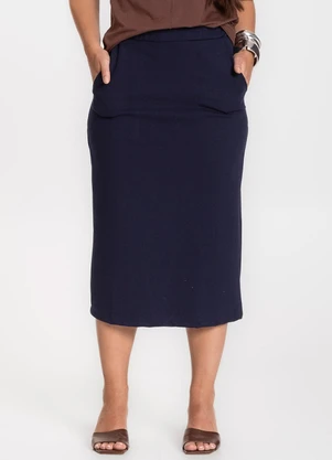 Select - Saia Feminina Azul - SELECT