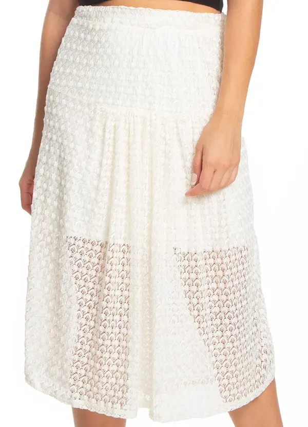 Endless - Saia Feminina Bege