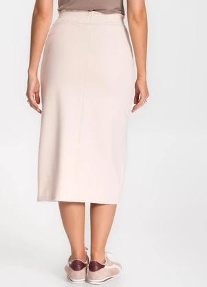 Select - Saia Feminina Bege - SELECT