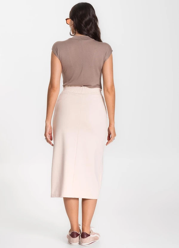 Select - Saia Feminina Bege 4