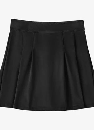 Veev - Saia Feminina em Poliamida Intense Preto - VEEV