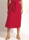 Marialícia - Saia Feminina Laise Vermelho - variação: Vermelho