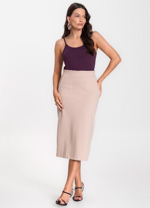 Select - Saia Feminina Marrom 3