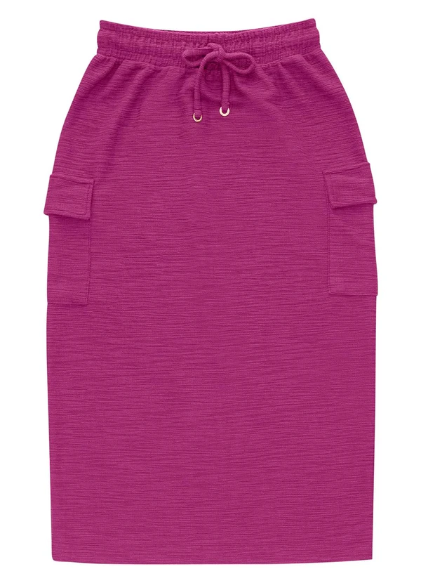 Endless - Saia Feminina Midi Roxo