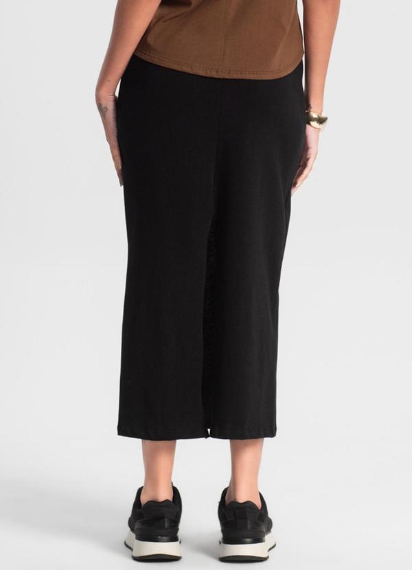 Rovitex - Saia Feminina Midi Malhão Preto 2