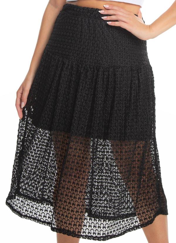 Endless - Saia Feminina Preto