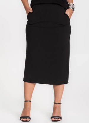 Select - Saia Feminina Preto - SELECT