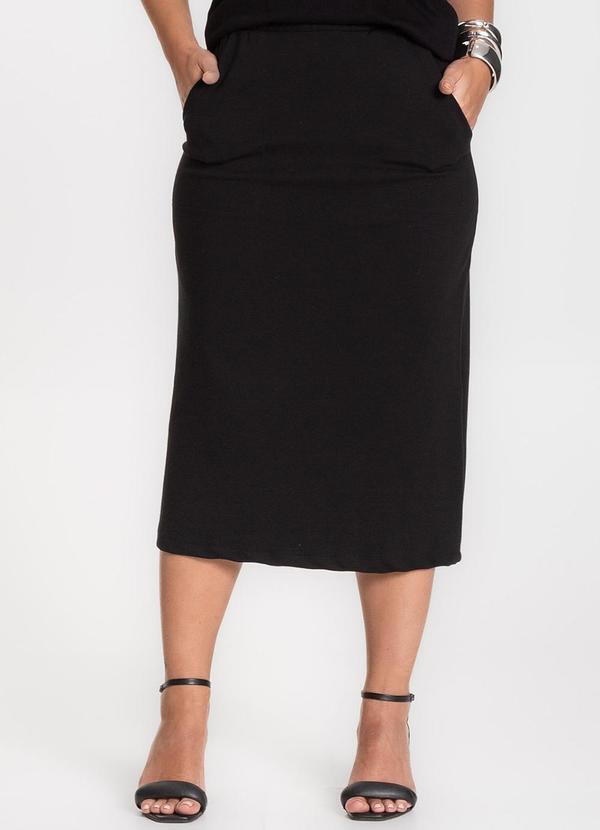 Select - Saia Feminina Preto