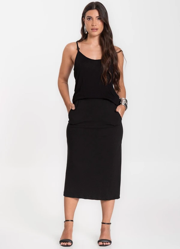 Select - Saia Feminina Preto 3