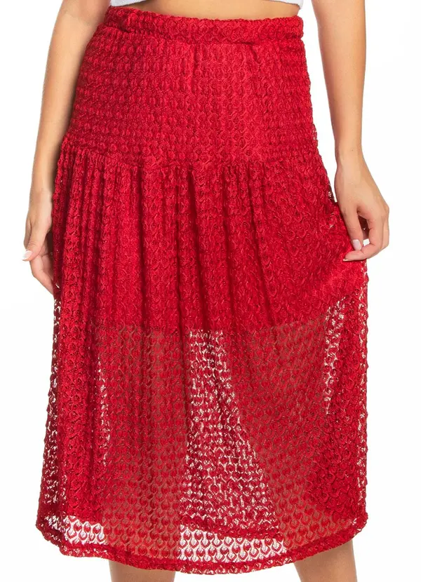 Endless - Saia Feminina Vermelho