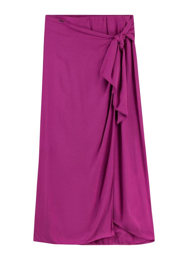 Marialícia - Saia Feminino Roxo