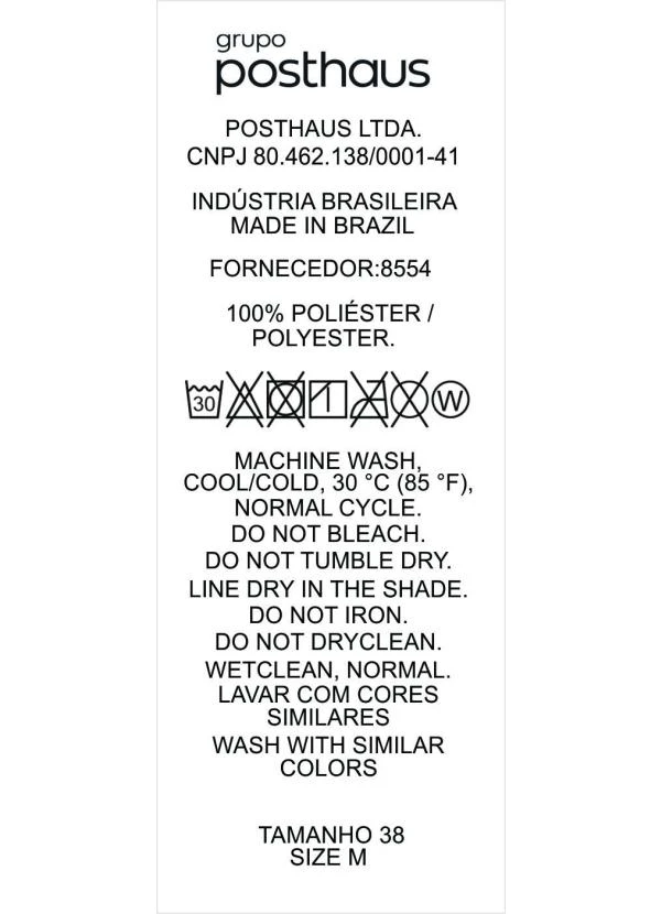 Quintess - Saia Ferrugem em Tecido Texturizado 7