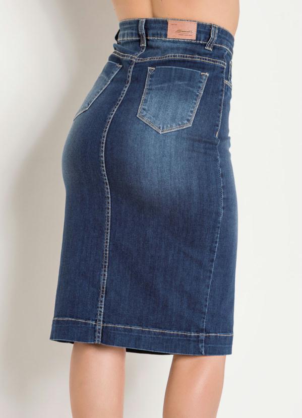 Sawary Jeans - Saia Jeans com Fenda Frontal Sawary 7