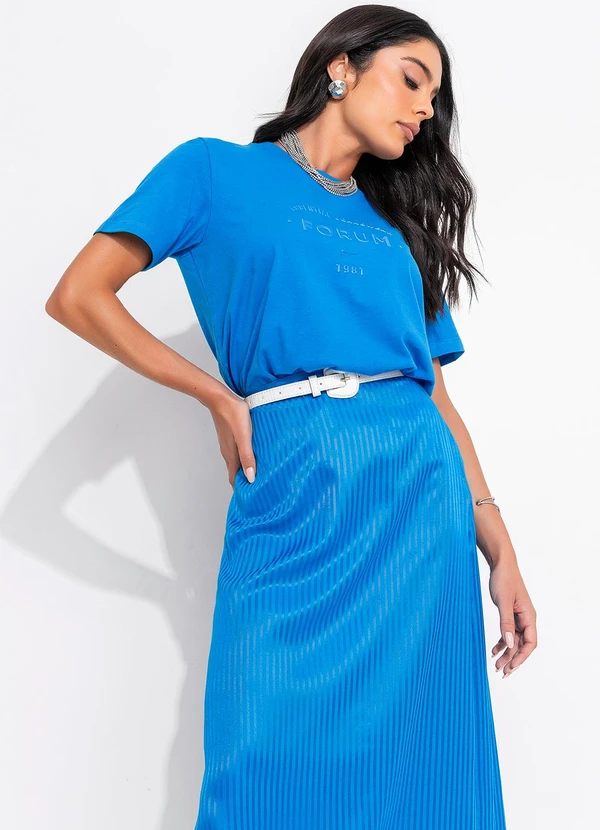 Forum - Saia Listrada Azul 8