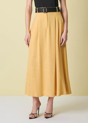 Ritmi Studio - Saia Mid com Cinto - RITMI STUDIO