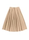 Angel - Saia Midi Alfaiataria Marrom - variação: Bege