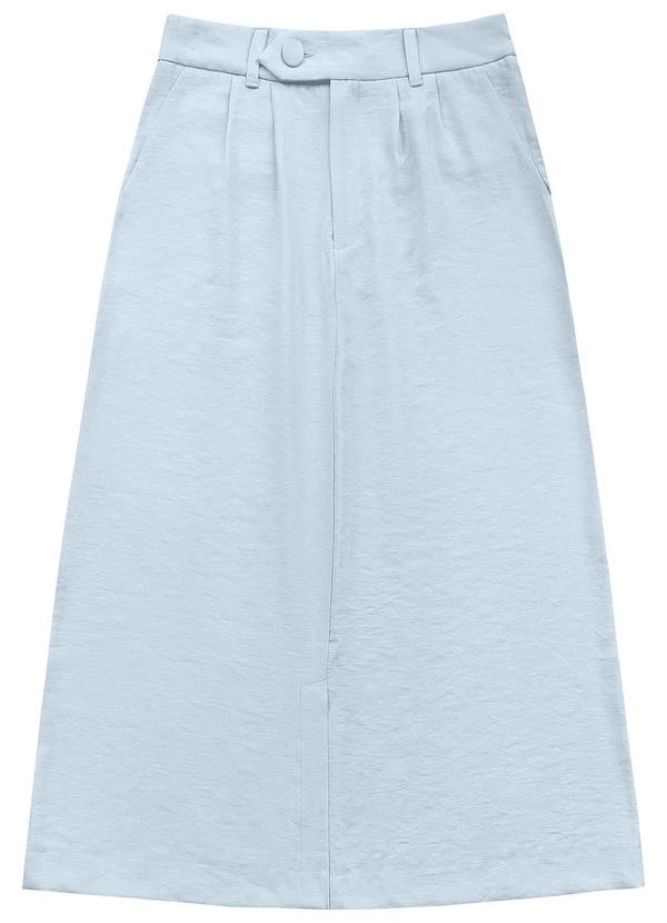 Angel - Saia Midi Alfaiataria Azul 4