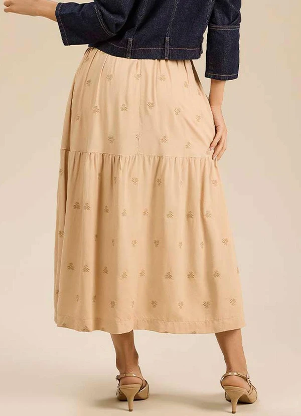 Angel - Saia Midi Bege 2