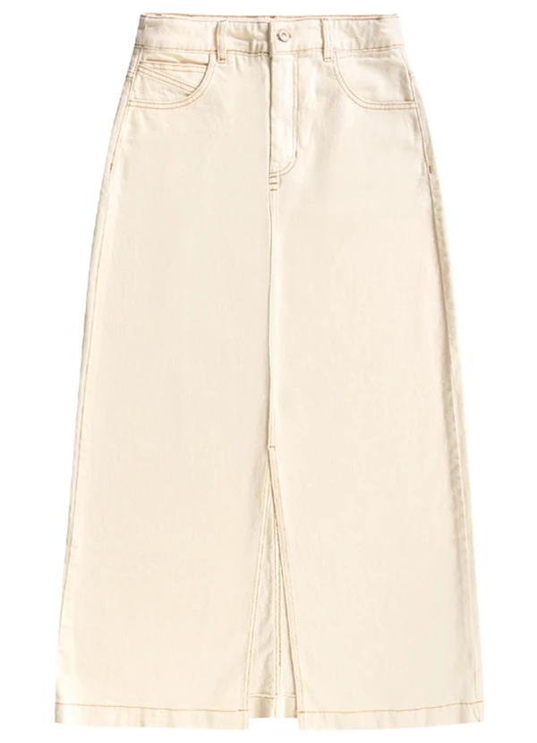 Angel - Saia Midi Bege 5