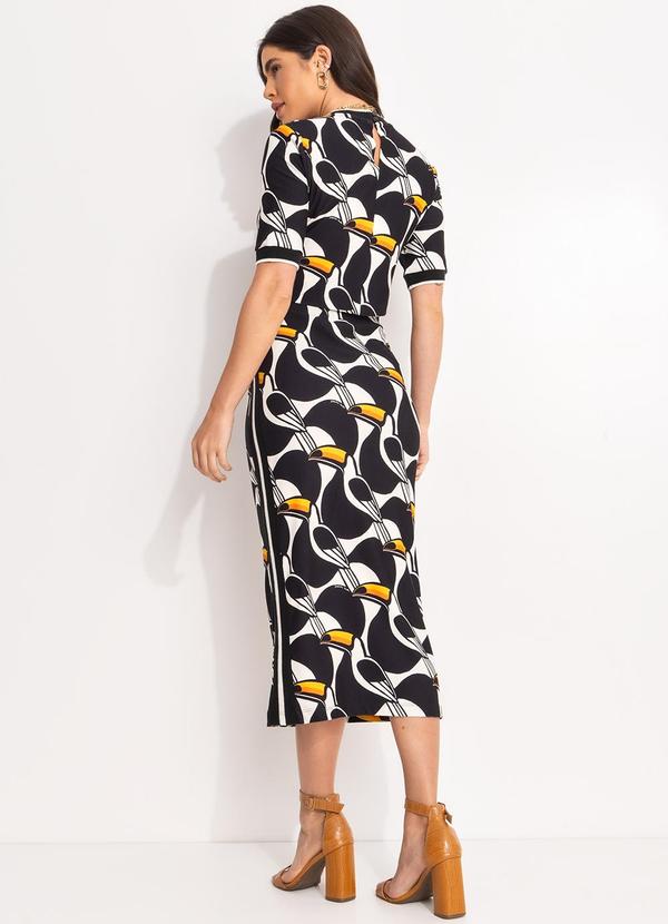 Farm - Saia Midi Copatucano Preto 4