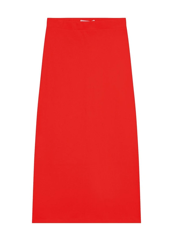 Endless - Saia Midi de Ribana Feminina Laranja 6