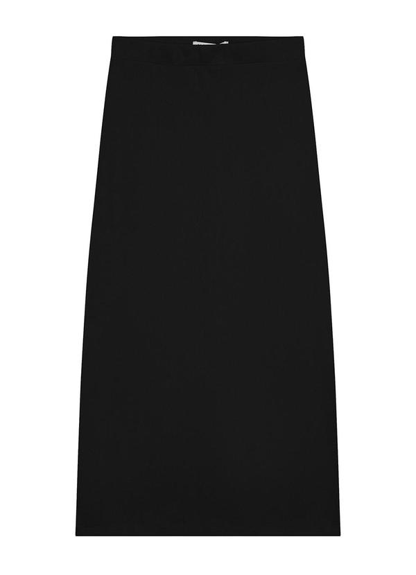 Endless - Saia Midi de Ribana Feminina Preto 6