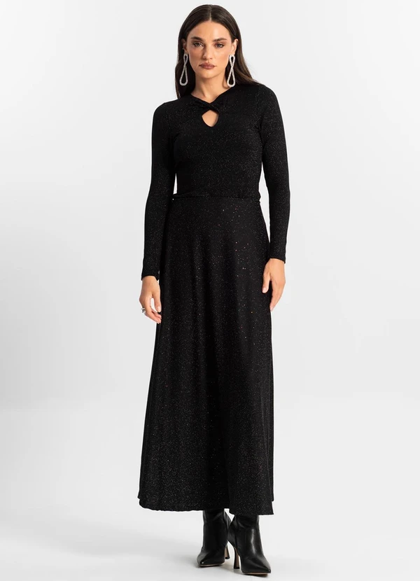 Endless - Saia Midi Preto 5