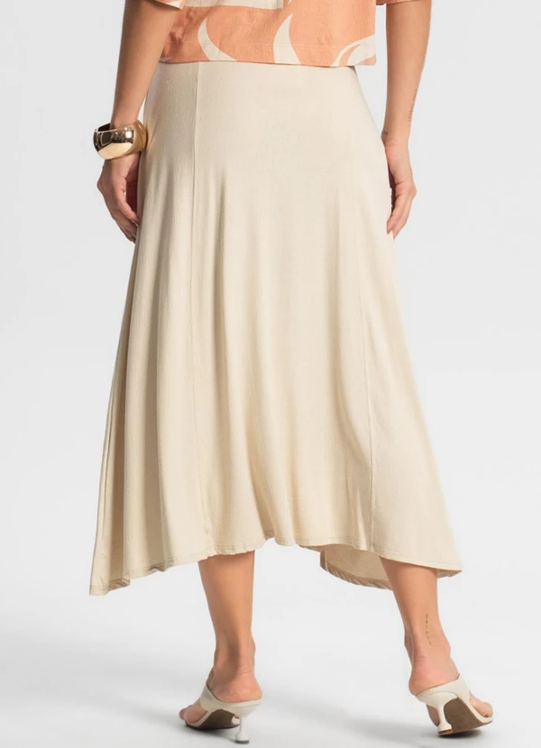 Endless - Saia Midi Endlesss Bege 2