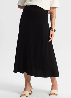 Saia Midi Endlesss (Preto) - ENDLESS