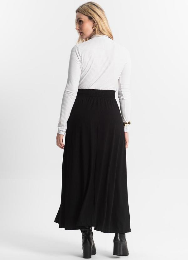 Select - Saia Midi Feminina Preto 4