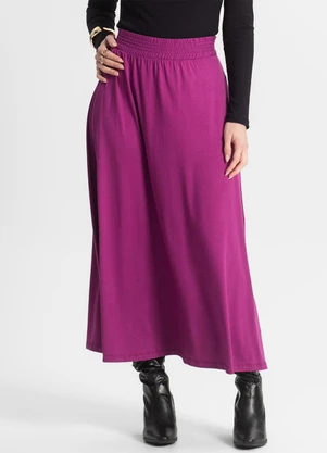Select - Saia Midi Feminina Roxo - SELECT