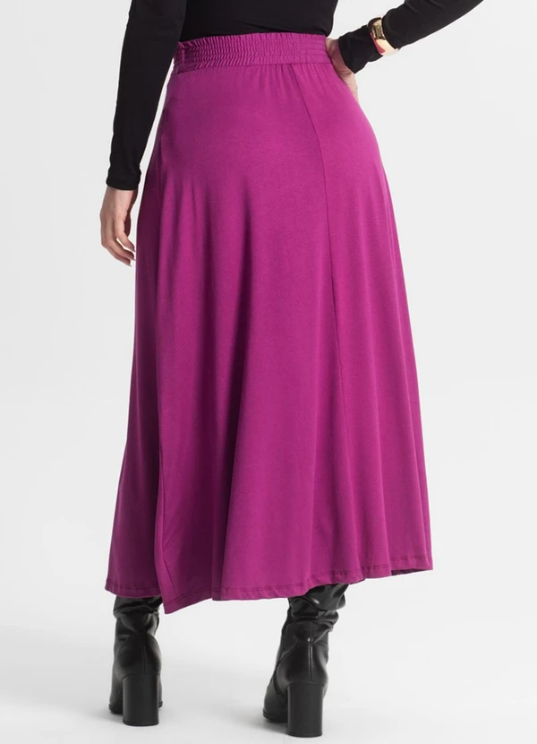Select - Saia Midi Feminina Roxo 2