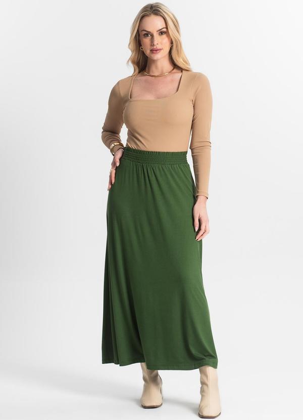 Select - Saia Midi Feminina Verde 3