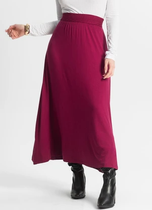 Select - Saia Midi Feminina Vermelho - SELECT