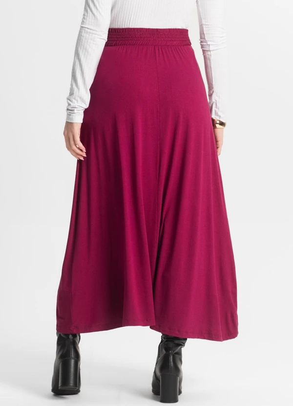 Select - Saia Midi Feminina Vermelho 2