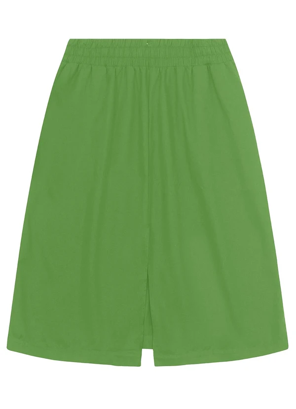 Secret Glam - Saia Midi Plus Size Verde