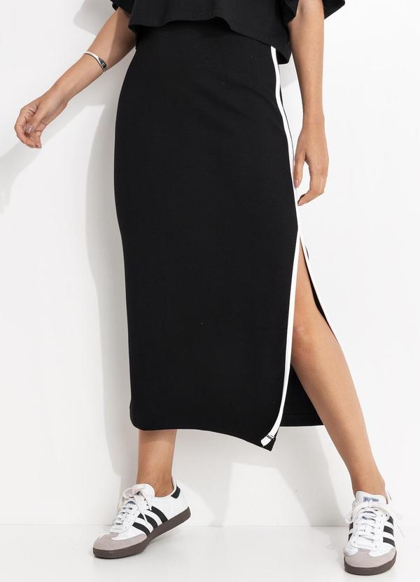 Colcci - Saia Midi Preto