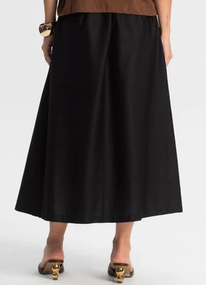 Endless - Saia Midi Preto - ENDLESS