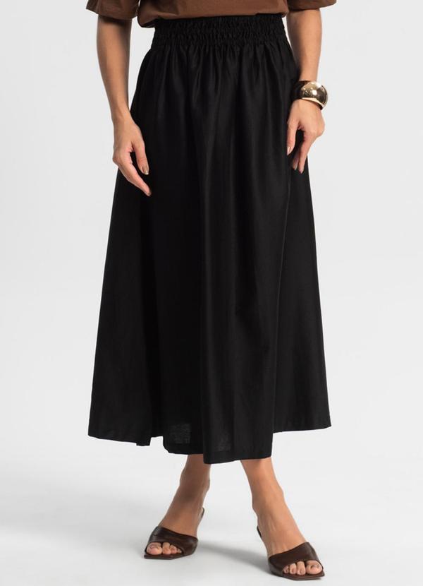 Endless - Saia Midi Preto