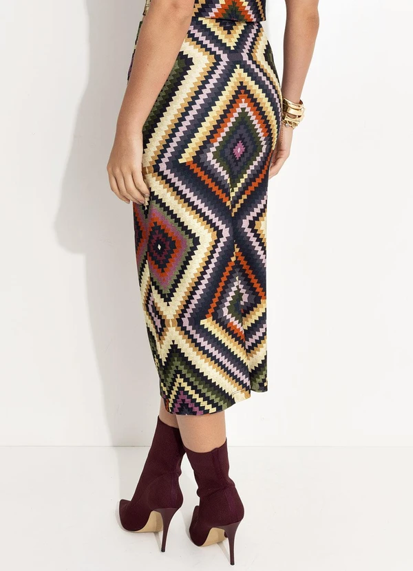 Farm - Saia Midi Pretti Preto 2