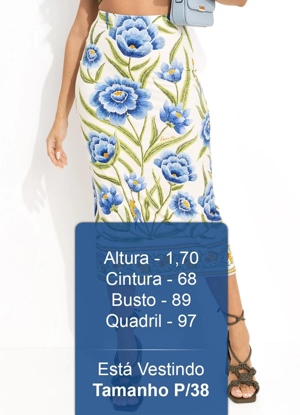 Farm - Saia Midi Puglia Off White 5