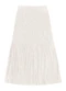 Angel - Saia Midi Renda Bege - variação: Bege