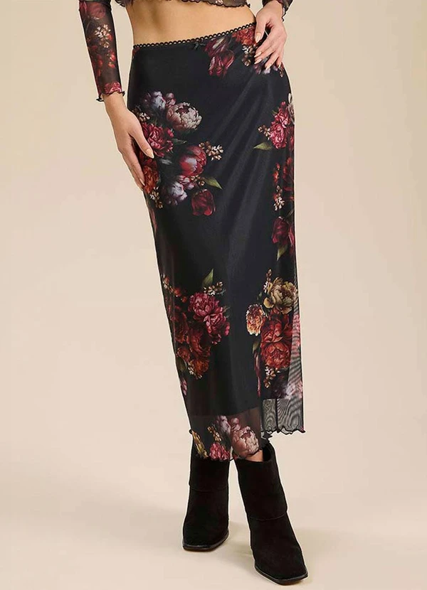 De Tule Preta Longa Saia Voal Preta Decorao Como Fazer Saia De