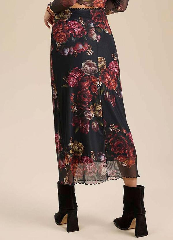 Angel - Saia Midi Tule Preto 2