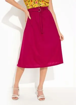 Rosalie - Saia Pink com Amarração - ROSALIE